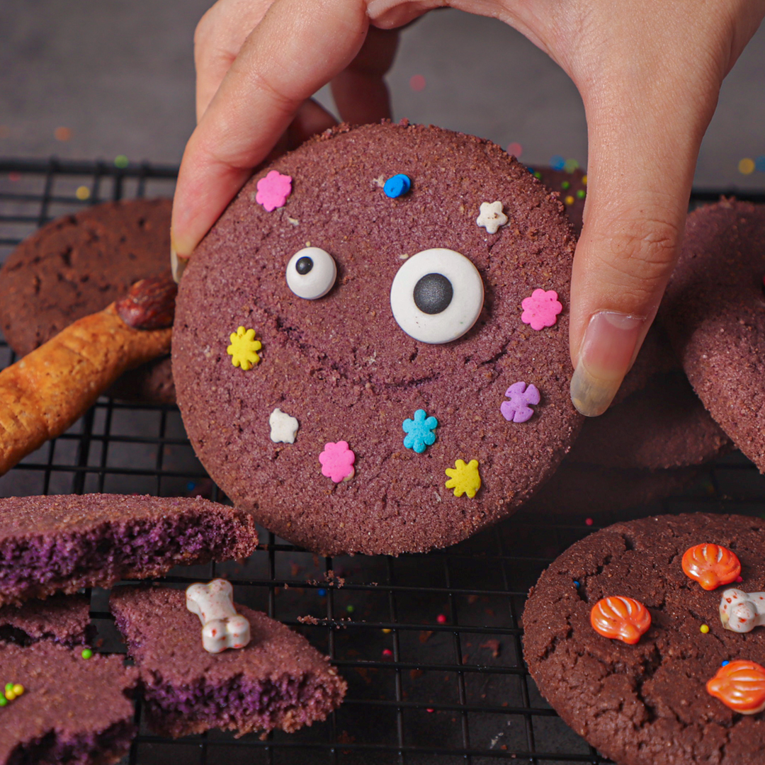 Monster Ube Cookies