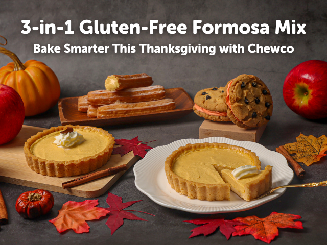 3-in-1 Gluten-Free Formosa Mix: Bake Smarter This Thanksgiving with Chewco